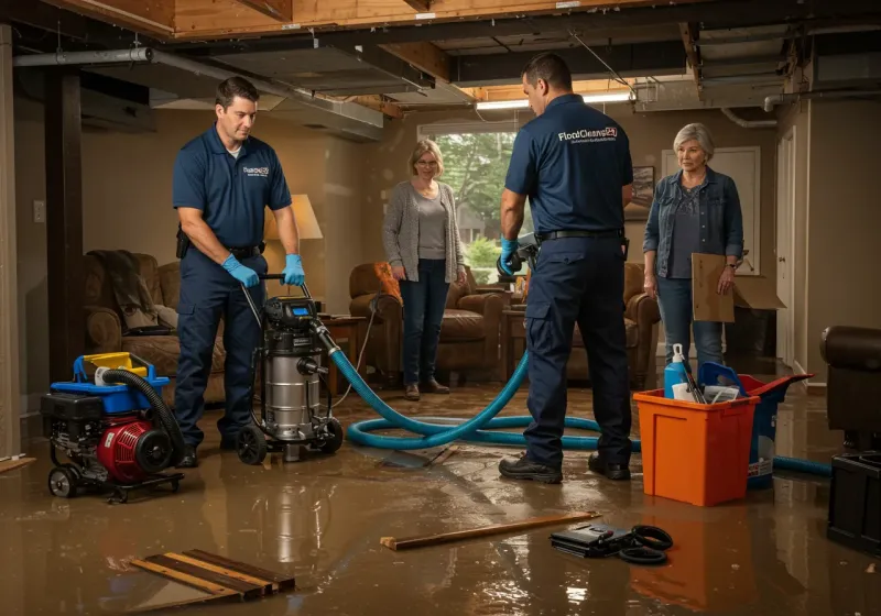 Basement Water Extraction and Removal Techniques process in Cape Carteret, NC