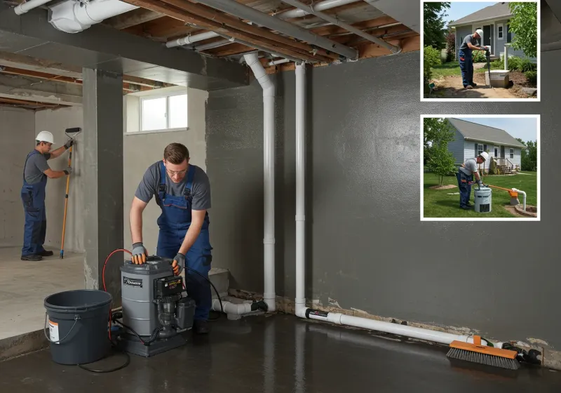 Basement Waterproofing and Flood Prevention process in Cape Carteret, NC